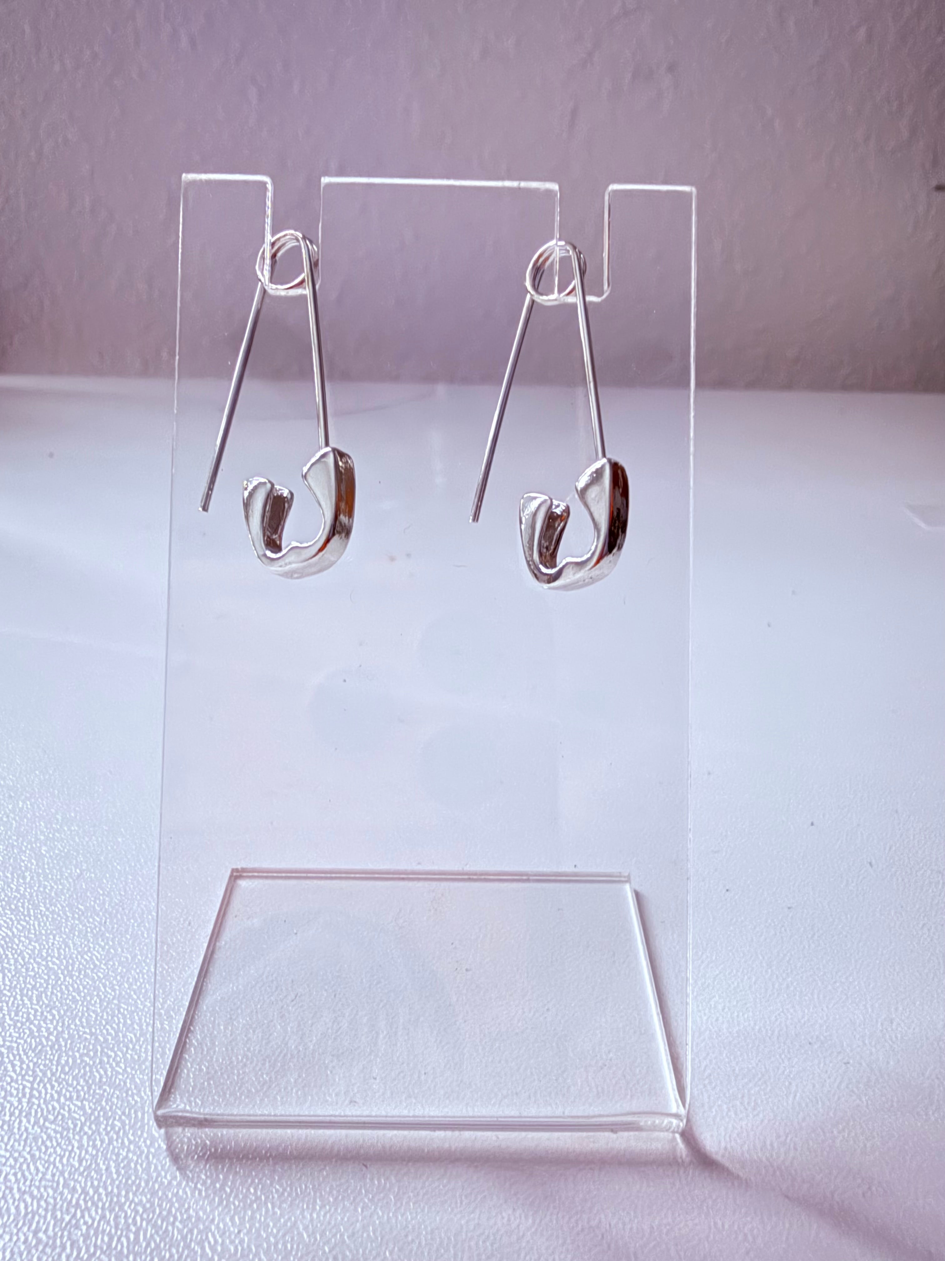 Safety Pin Earrings